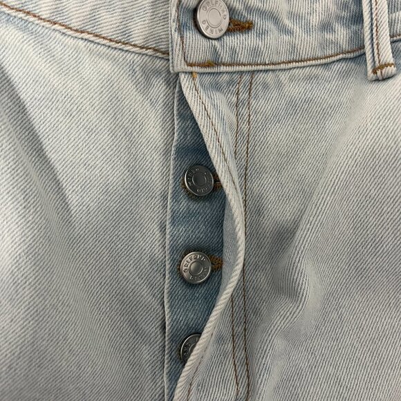 GRLFRND The Helena High Rise Cut Off Premium Denim Shorts Women’s 31 NWT - Picture 8 of 8